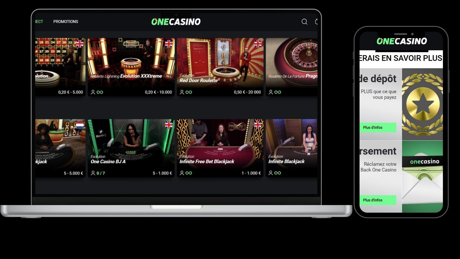 Casino en ligne accessible sur mobile, tablette et ordinateur